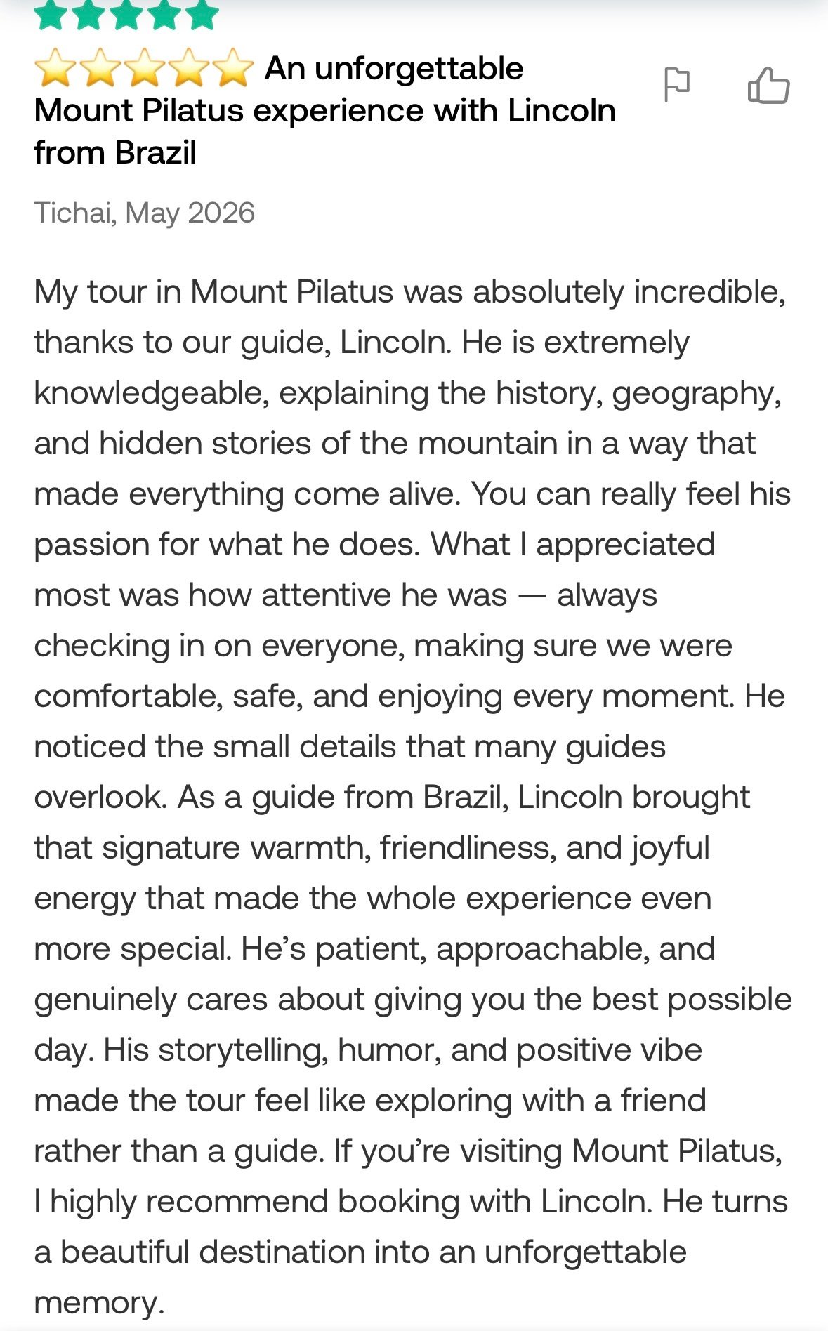 Meet Lincoln & Testimonials 3 Testimonials 04