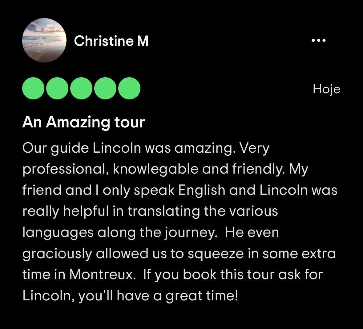 Meet Lincoln & Testimonials 28 Testimonials 31