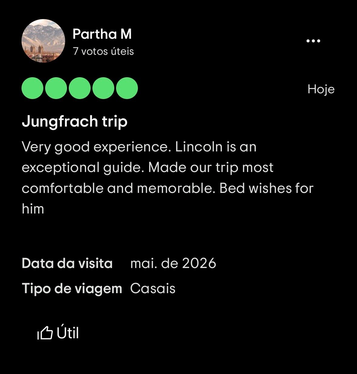 Meet Lincoln & Testimonials 34 Testimonials 39