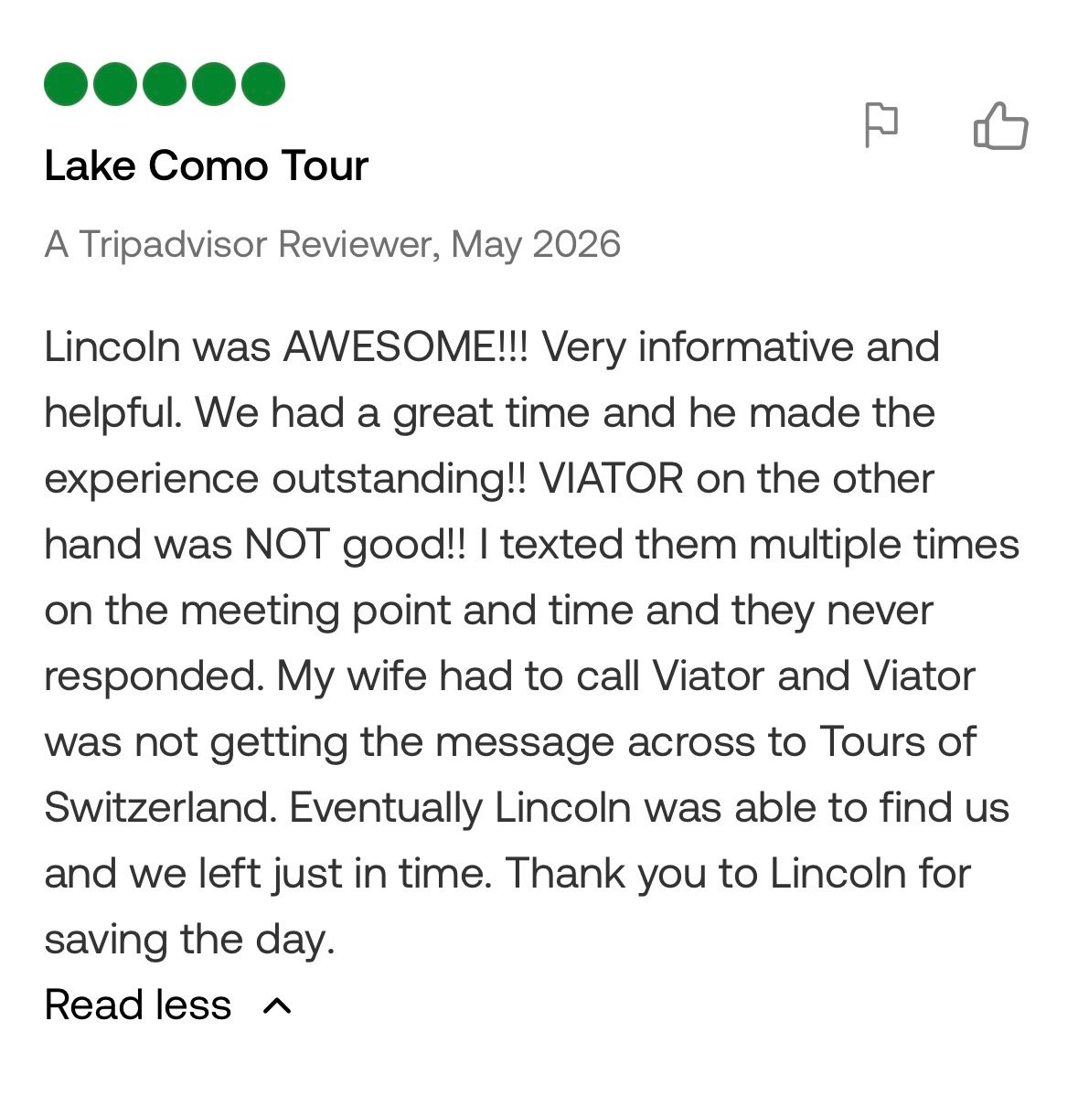 Meet Lincoln & Testimonials 39 Testimonials 44