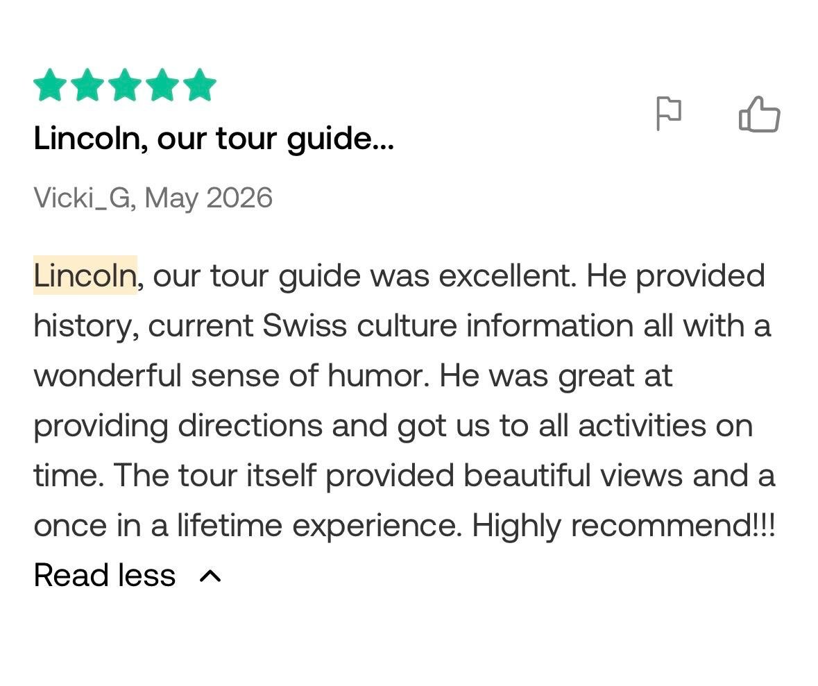 Meet Lincoln & Testimonials 51 Testimonials 56