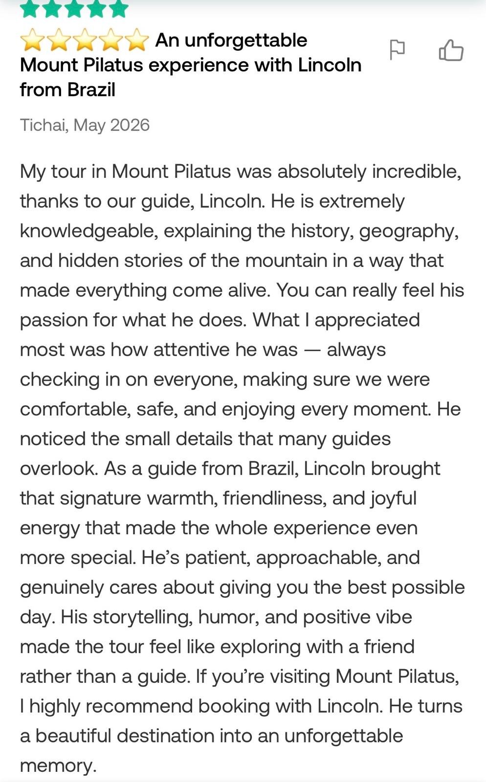 Meet Lincoln & Testimonials 55 Testimonials 60